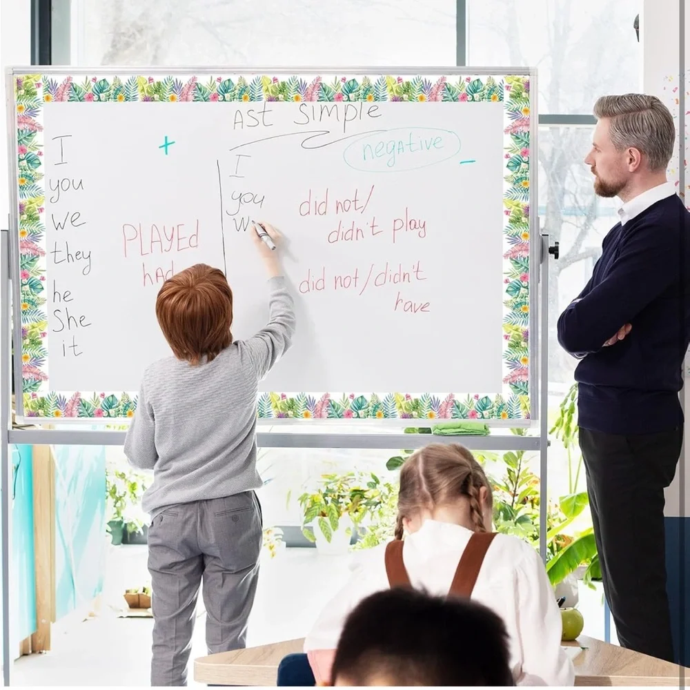 Bulletin Board Borders for Classroom, Tropical Bulletin Board Decorations, 49 Ft